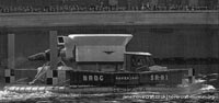 SRN1 fitted with a new jet turbine -  (credit: The <a href='http://www.hovercraft-museum.org/' target='_blank'>Hovercraft Museum Trust</a>).